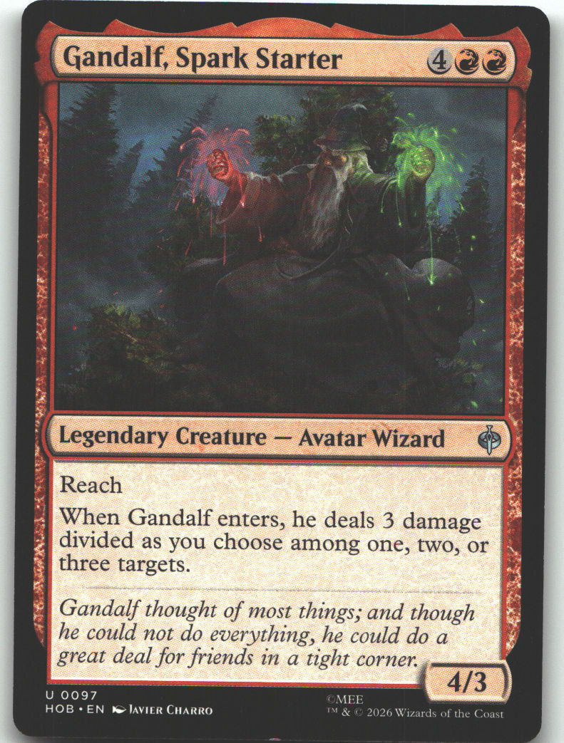 Gandalf, Spark Starter