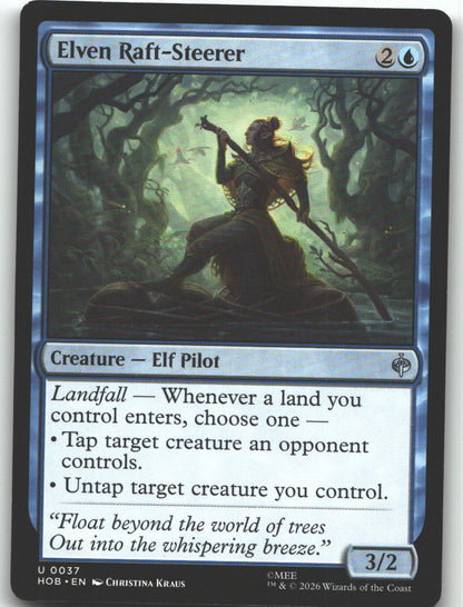 Elven Raft-Steerer