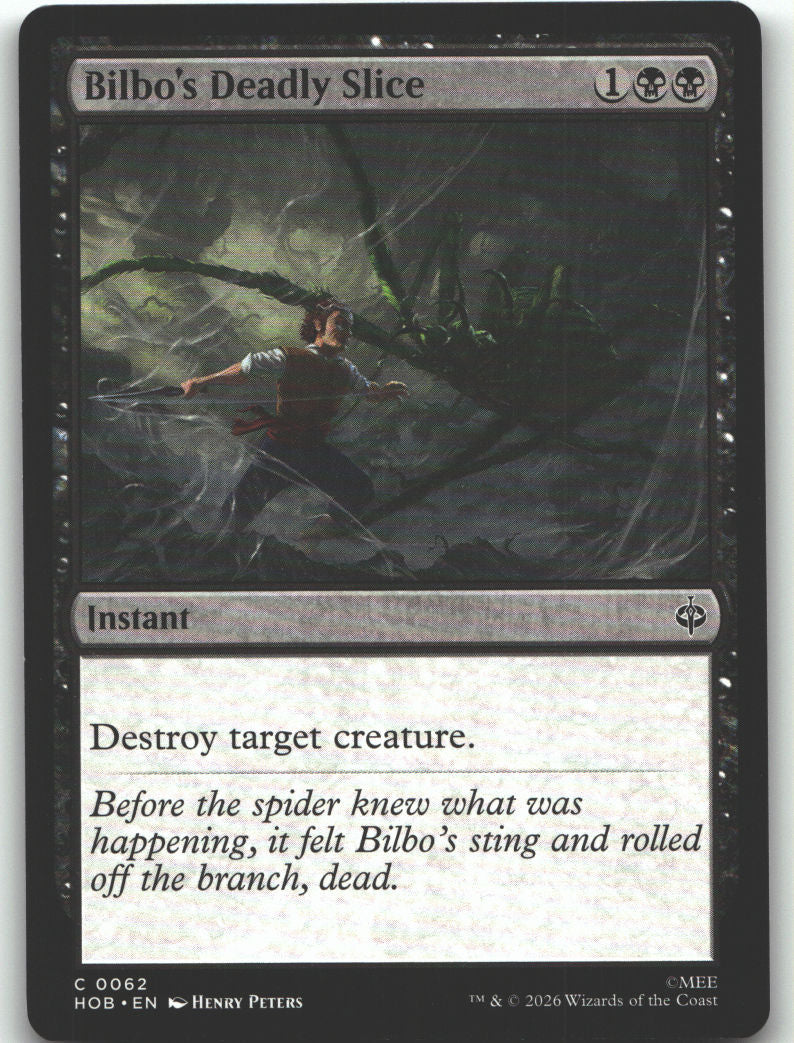 Bilbo's Deadly Slice
