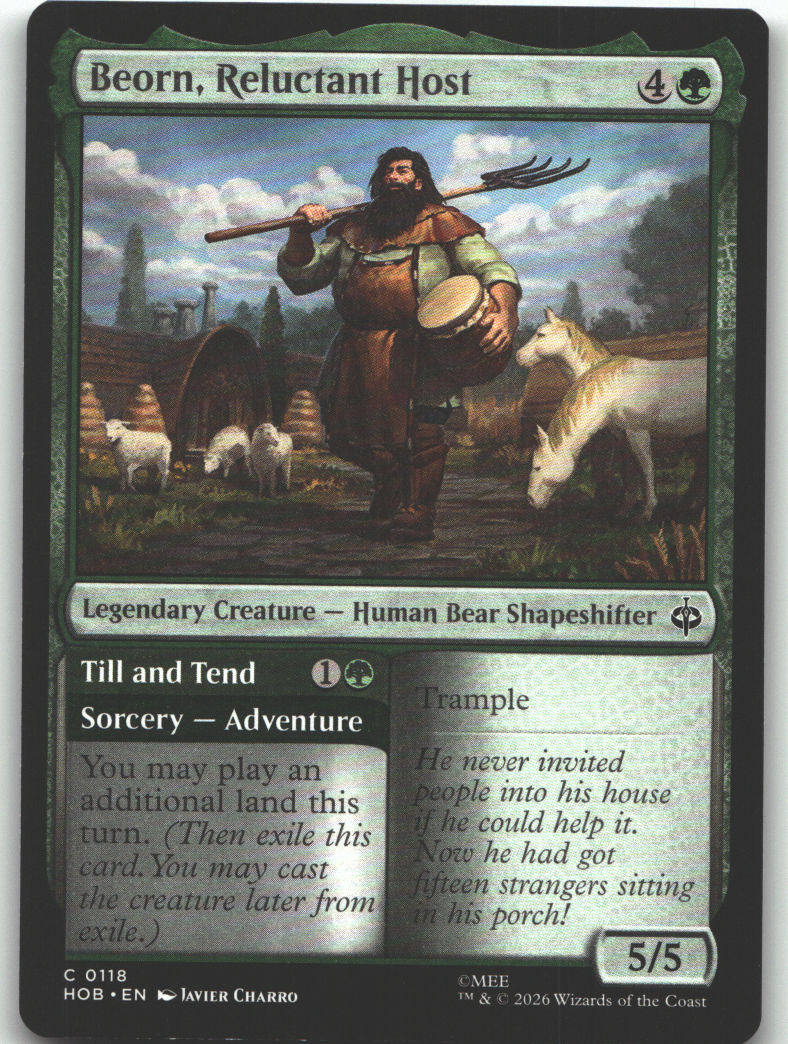 Beorn, Reluctant Host