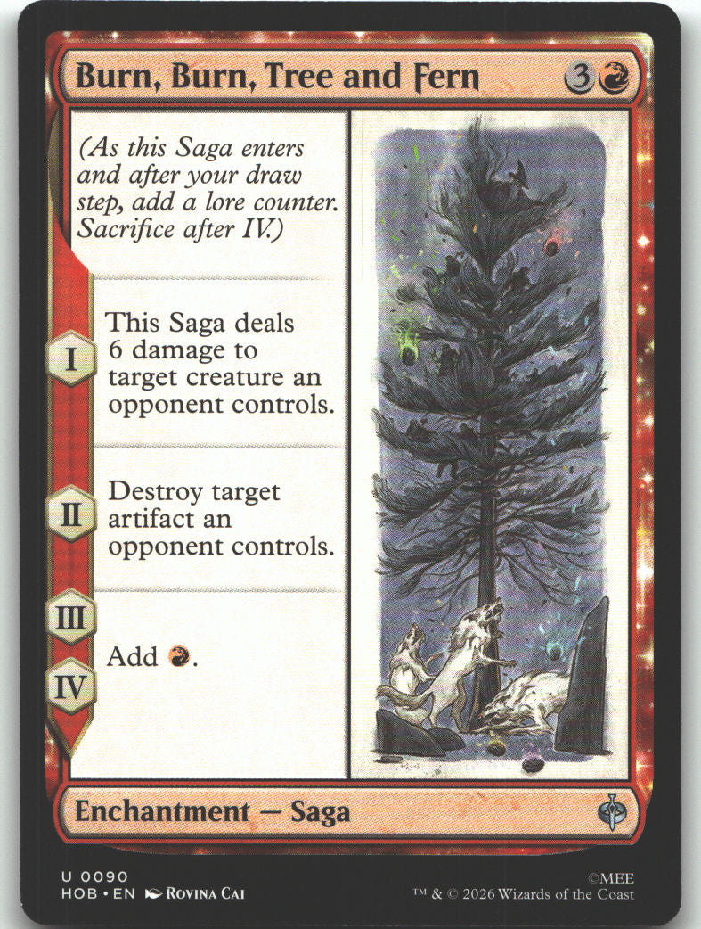Burn, Burn, Tree and Fern