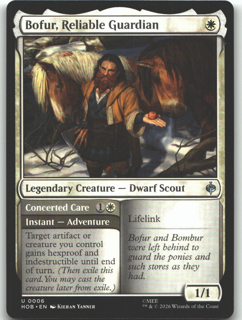Bofur, Reliable Guardian