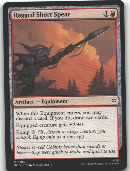 Ragged Short Spear