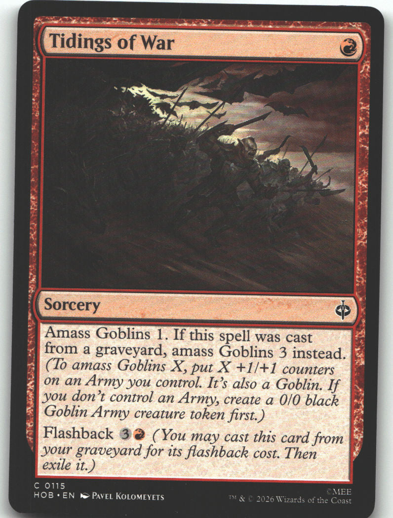 Tidings of War