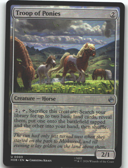 Troop of Ponies