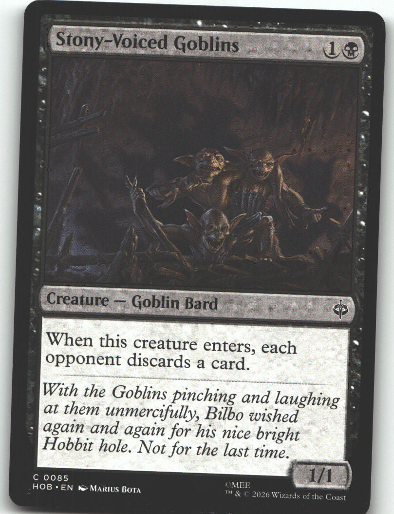 Stony-Voiced Goblins