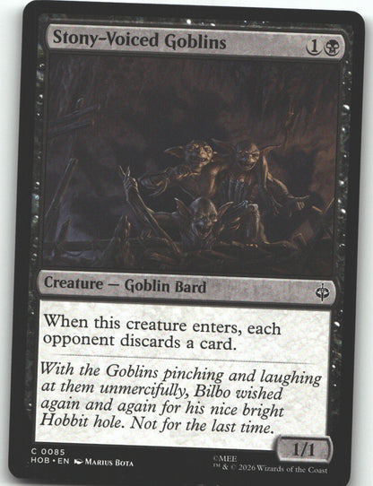 Stony-Voiced Goblins
