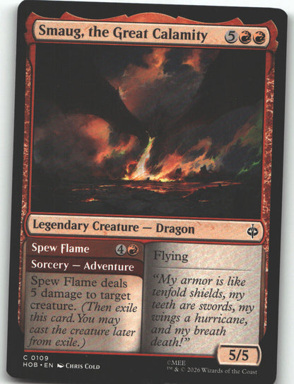 Smaug, the Great Calamity