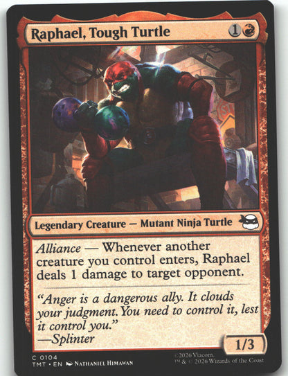 Raphael, Tough Turtle
