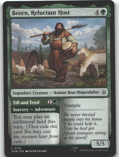 Beorn, Reluctant Host