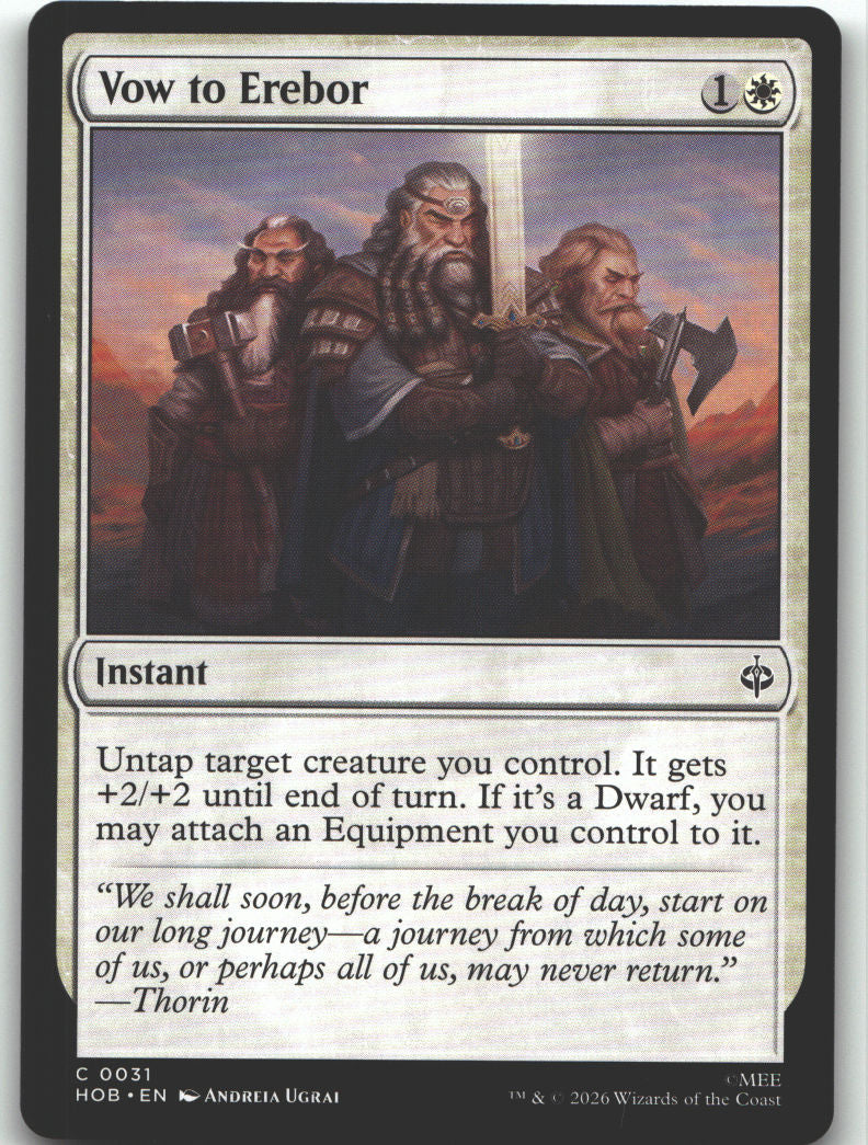 Vow to Erebor