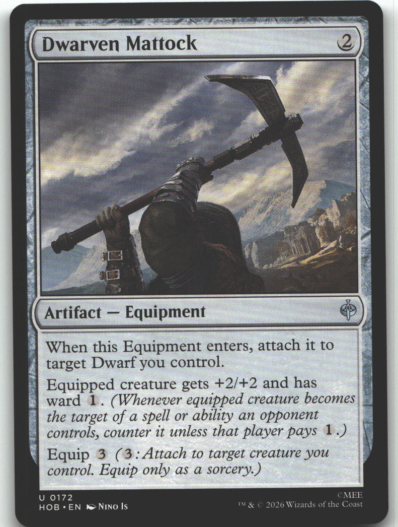 Dwarven Mattock
