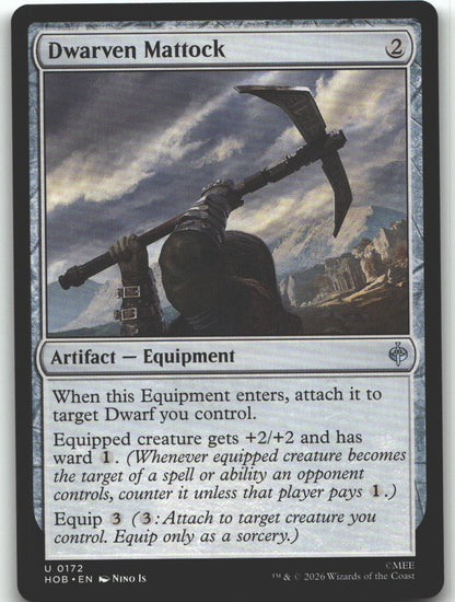 Dwarven Mattock