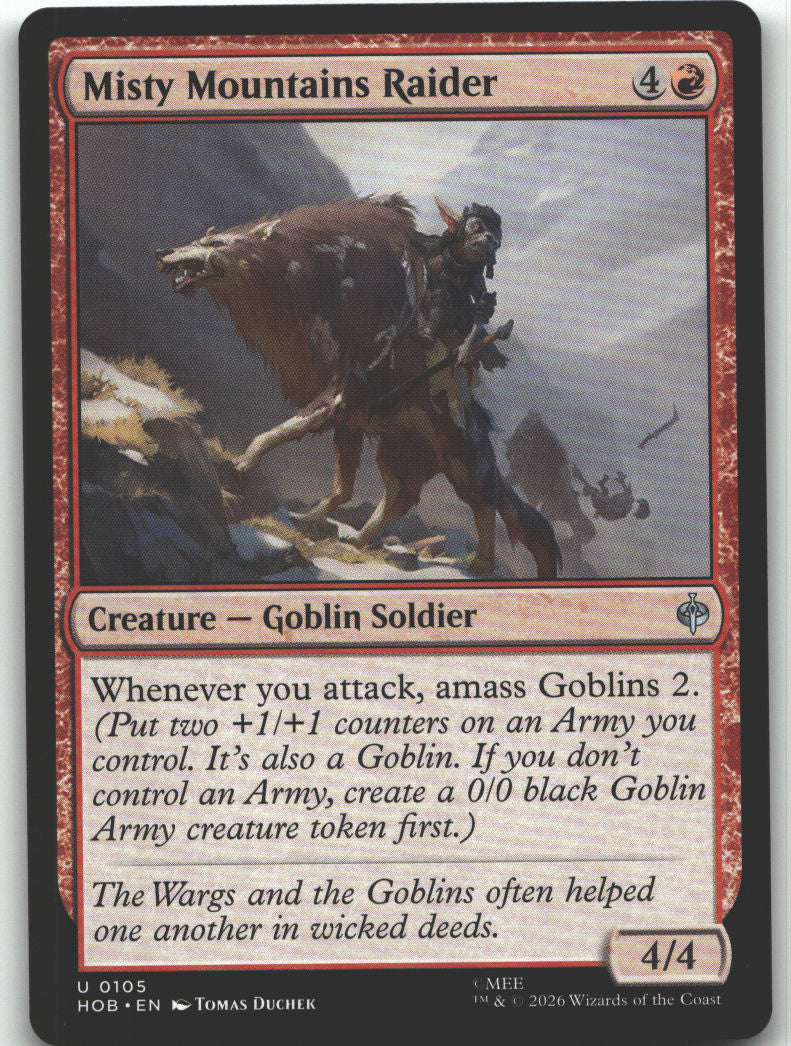 Misty Mountains Raider