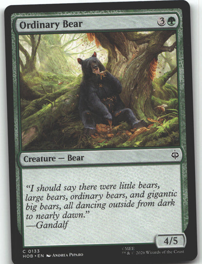 Ordinary Bear