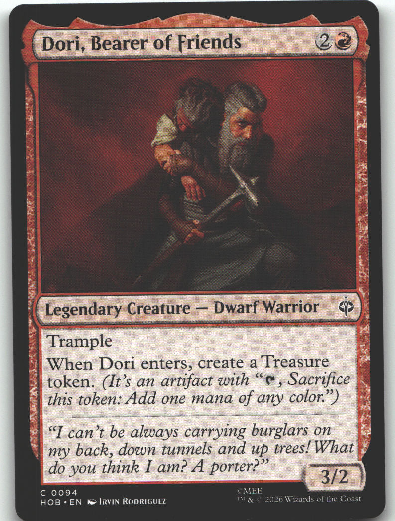 Dori, Bearer of Friends