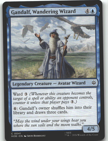 Gandalf, Wandering Wizard