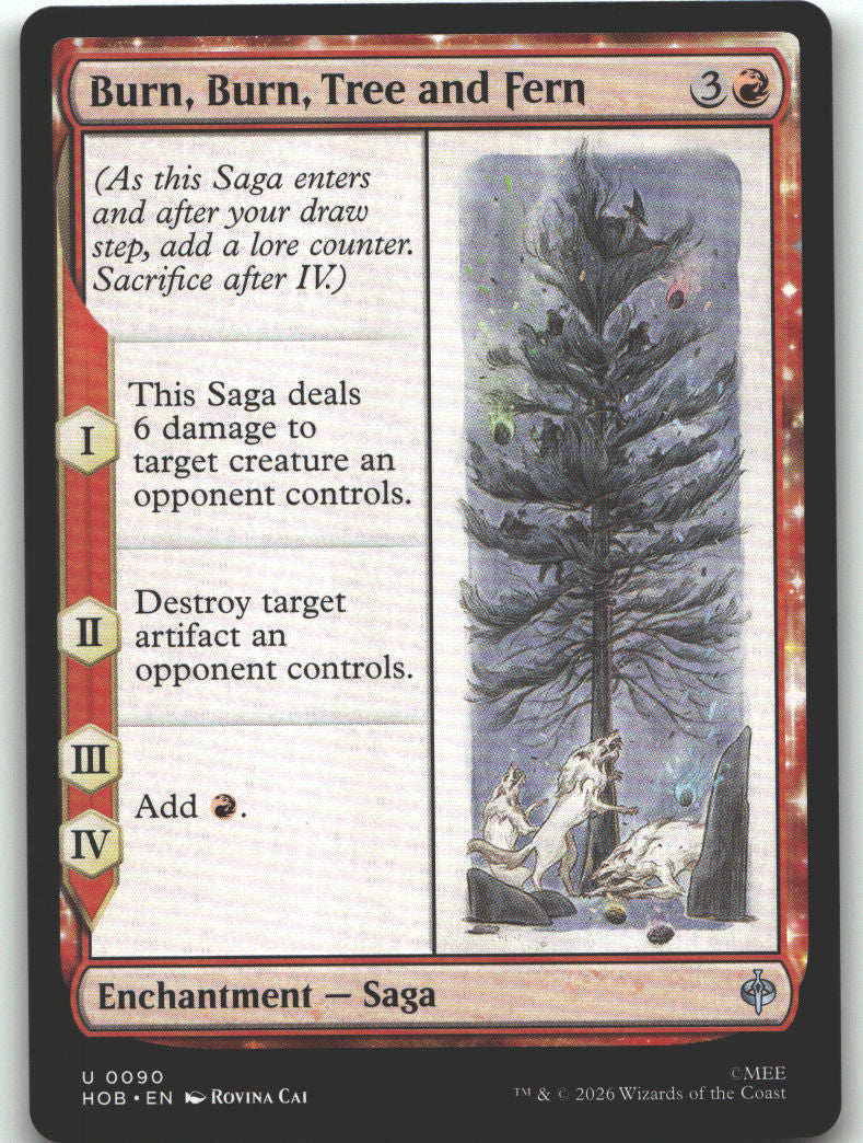 Burn, Burn, Tree and Fern