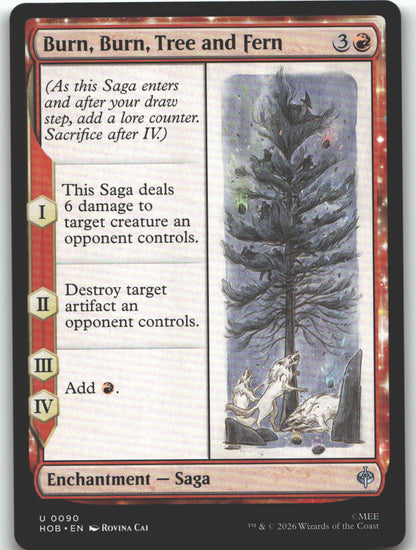 Burn, Burn, Tree and Fern