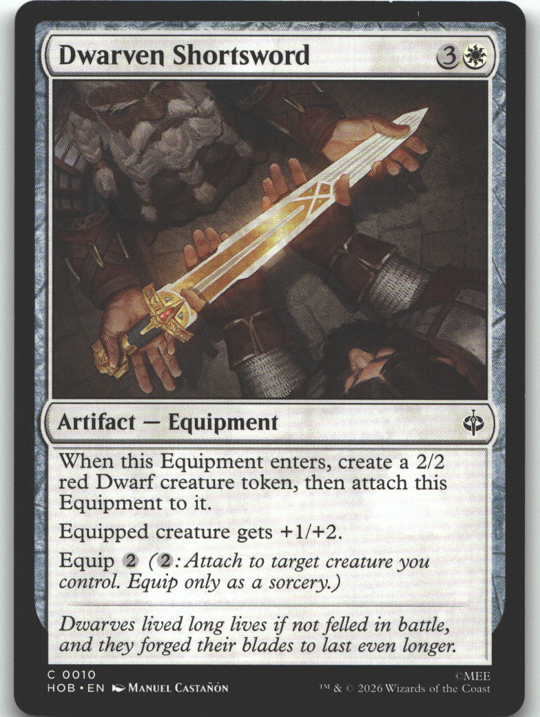 Dwarven Shortsword