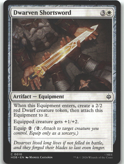Dwarven Shortsword