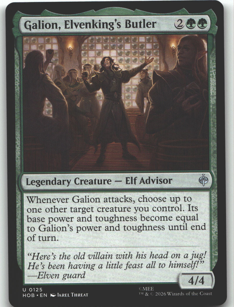 Galion, Elvenking's Butler