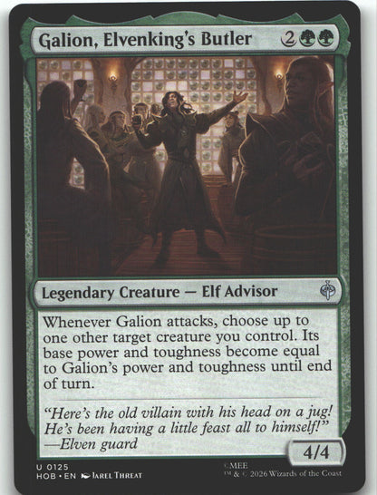 Galion, Elvenking's Butler