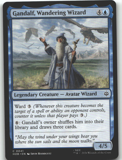 Gandalf, Wandering Wizard