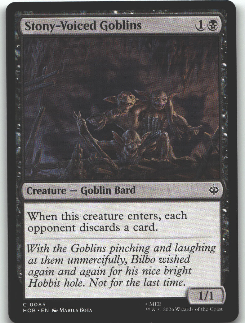 Stony-Voiced Goblins