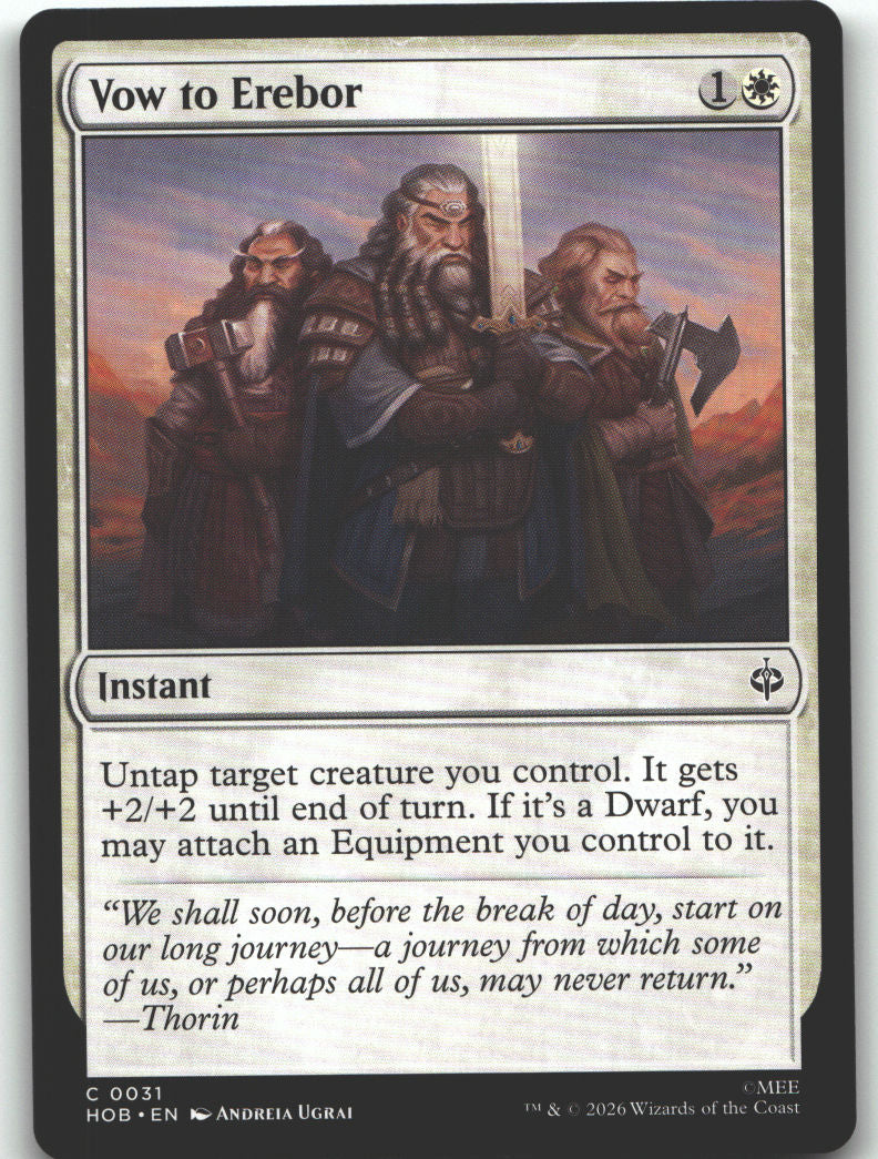 Vow to Erebor