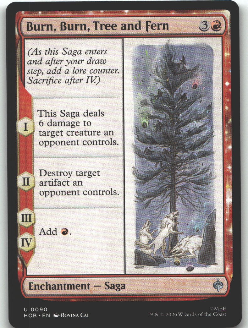 Burn, Burn, Tree and Fern