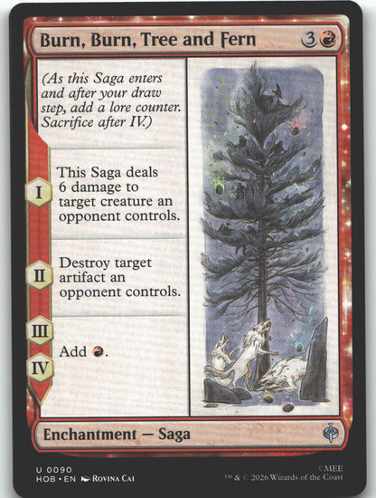 Burn, Burn, Tree and Fern