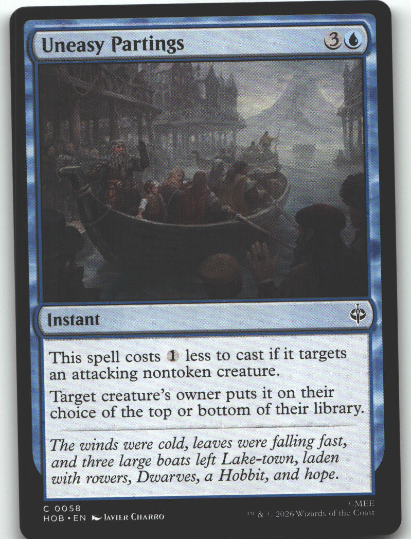 Uneasy Partings