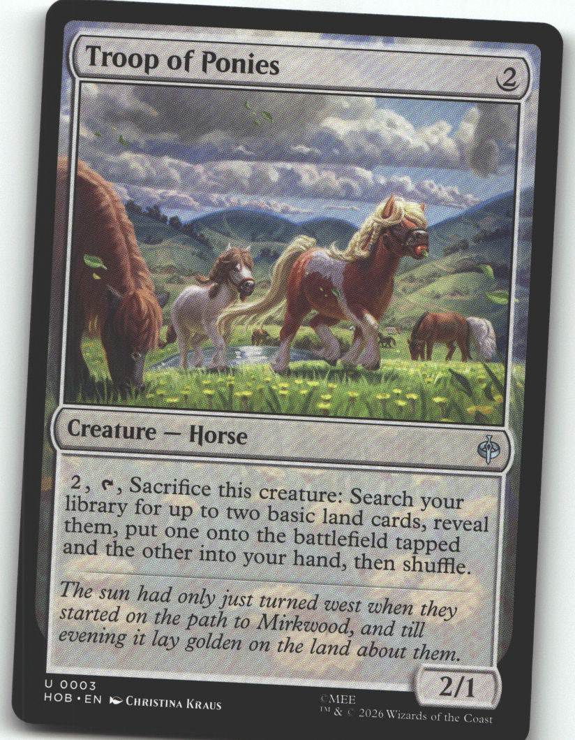 Troop of Ponies