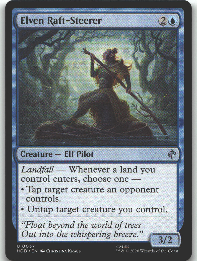 Elven Raft-Steerer