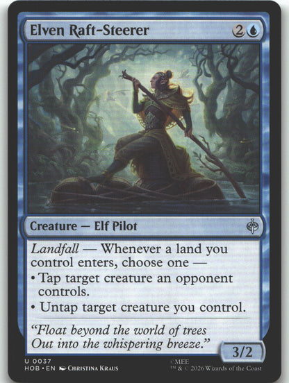 Elven Raft-Steerer