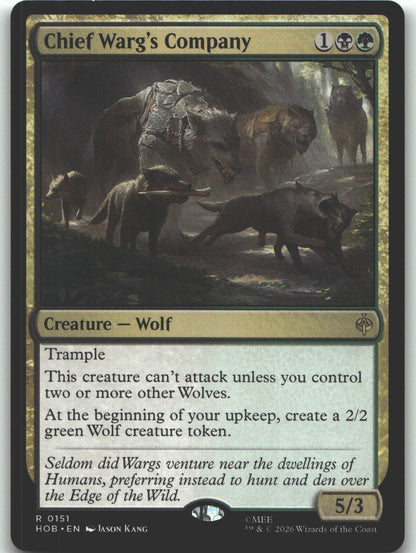 Chief Warg's Company