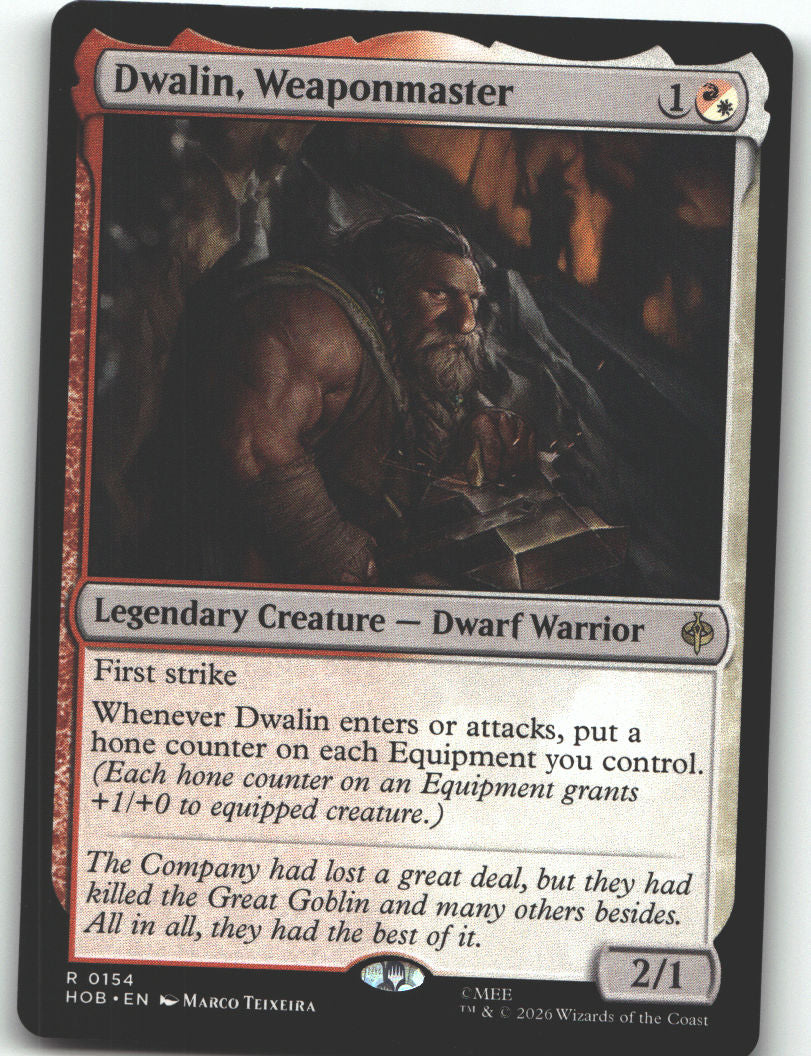 Dwalin, Weaponmaster (Extended Art)