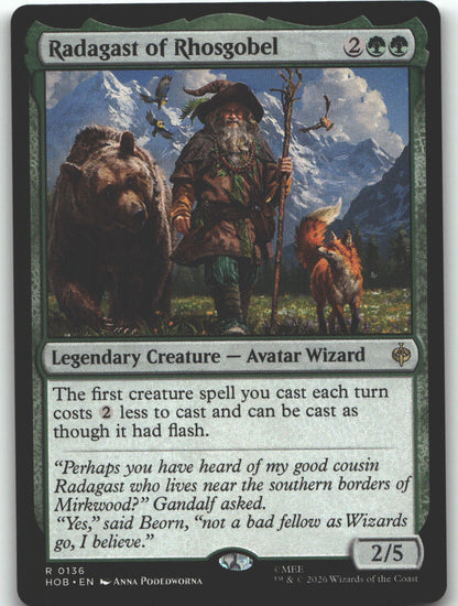 Radagast of Rhosgobel