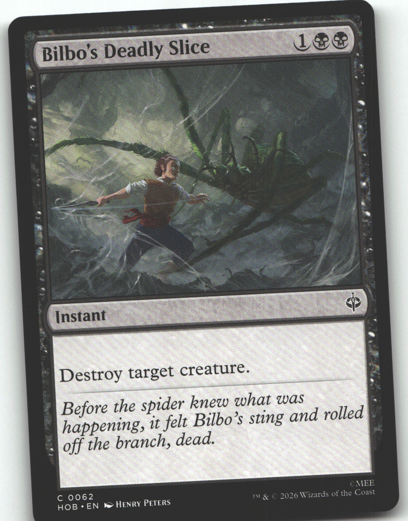 Bilbo's Deadly Slice