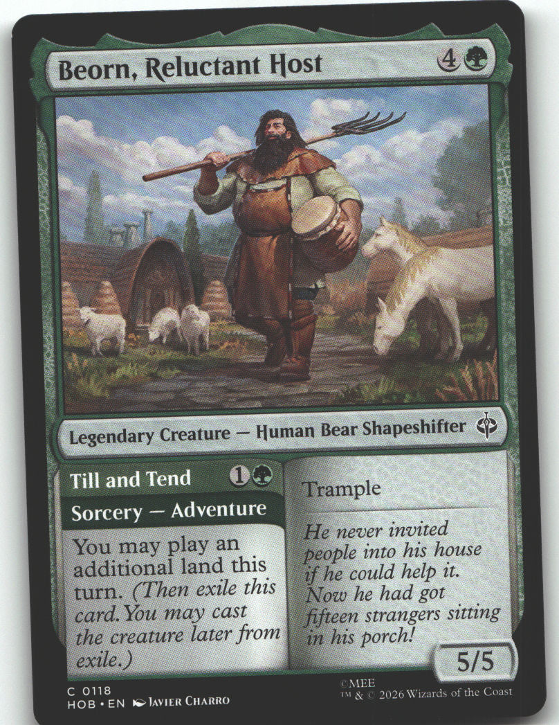Beorn, Reluctant Host