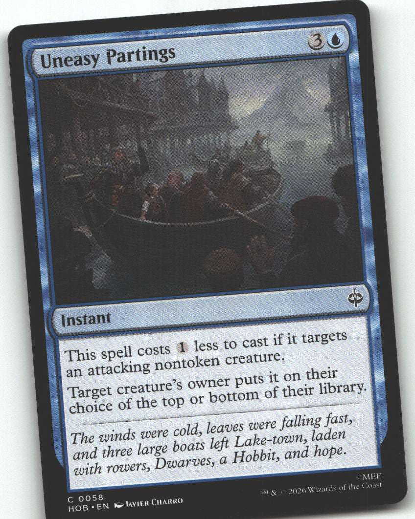 Uneasy Partings
