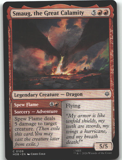 Smaug, the Great Calamity