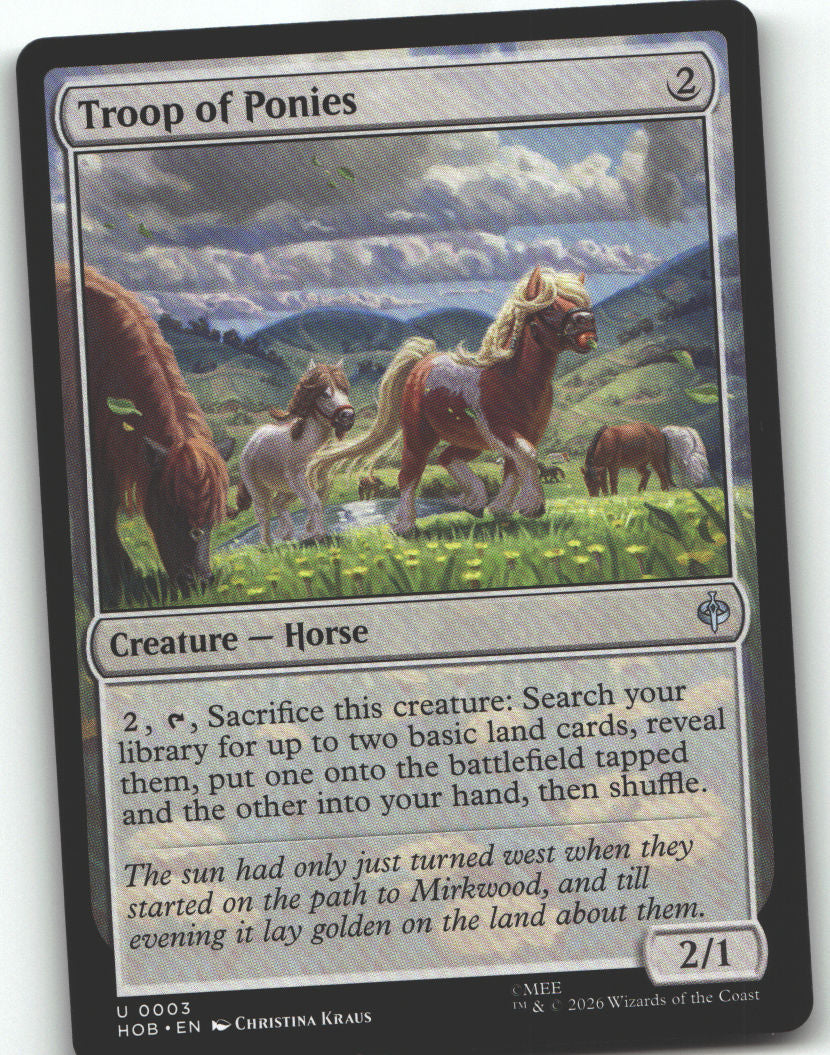 Troop of Ponies