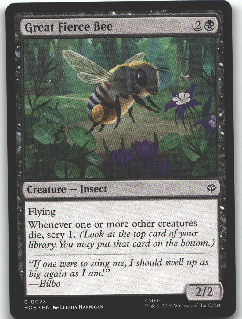 Great Fierce Bee