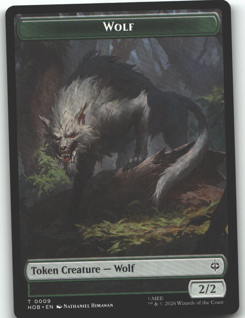 Goblin Army (0003) // Wolf Double-Sided Token