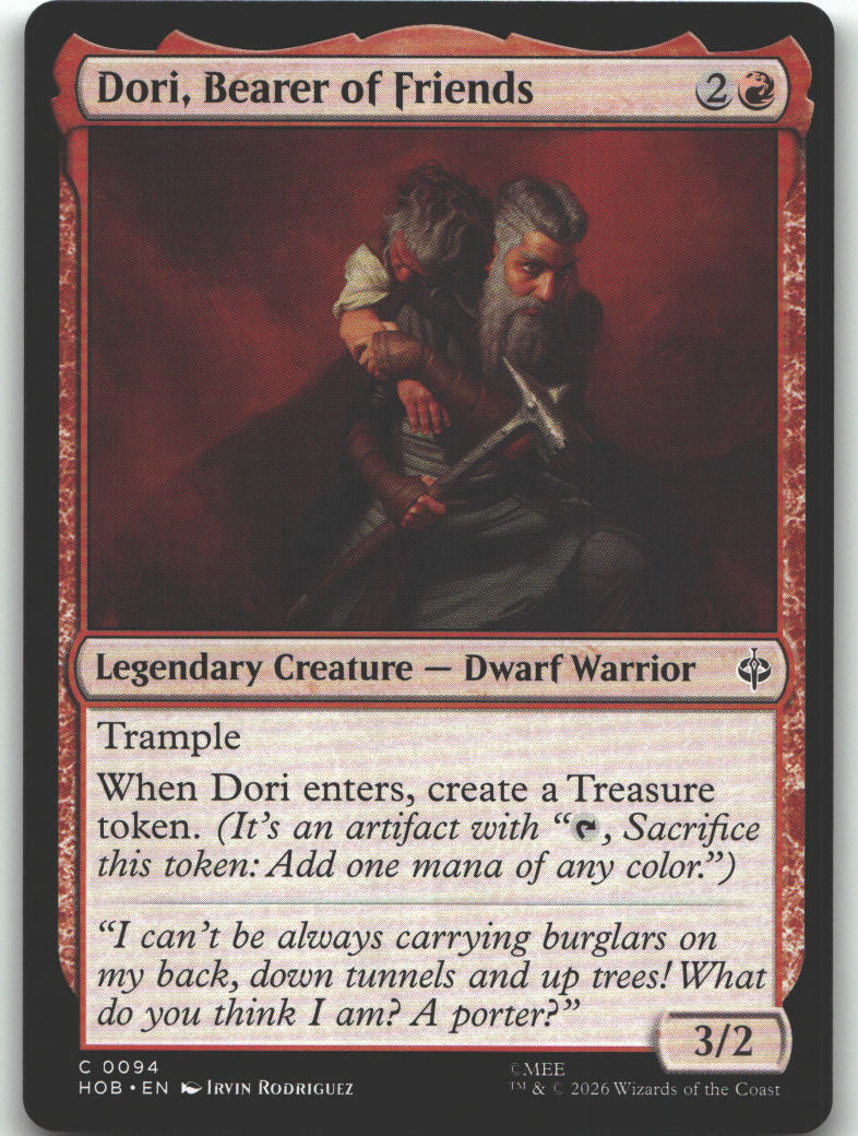 Dori, Bearer of Friends