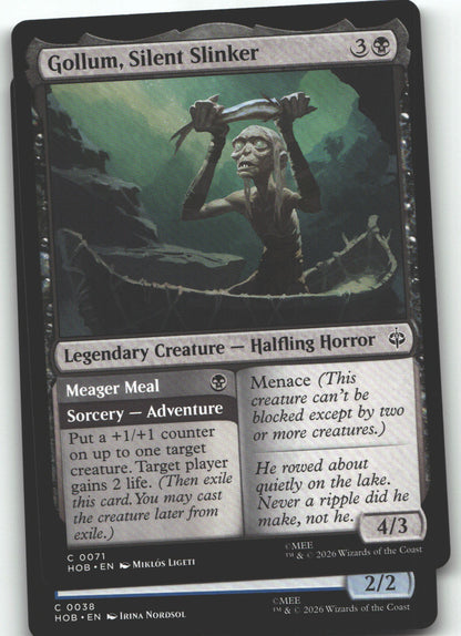 Gollum, Silent Slinker