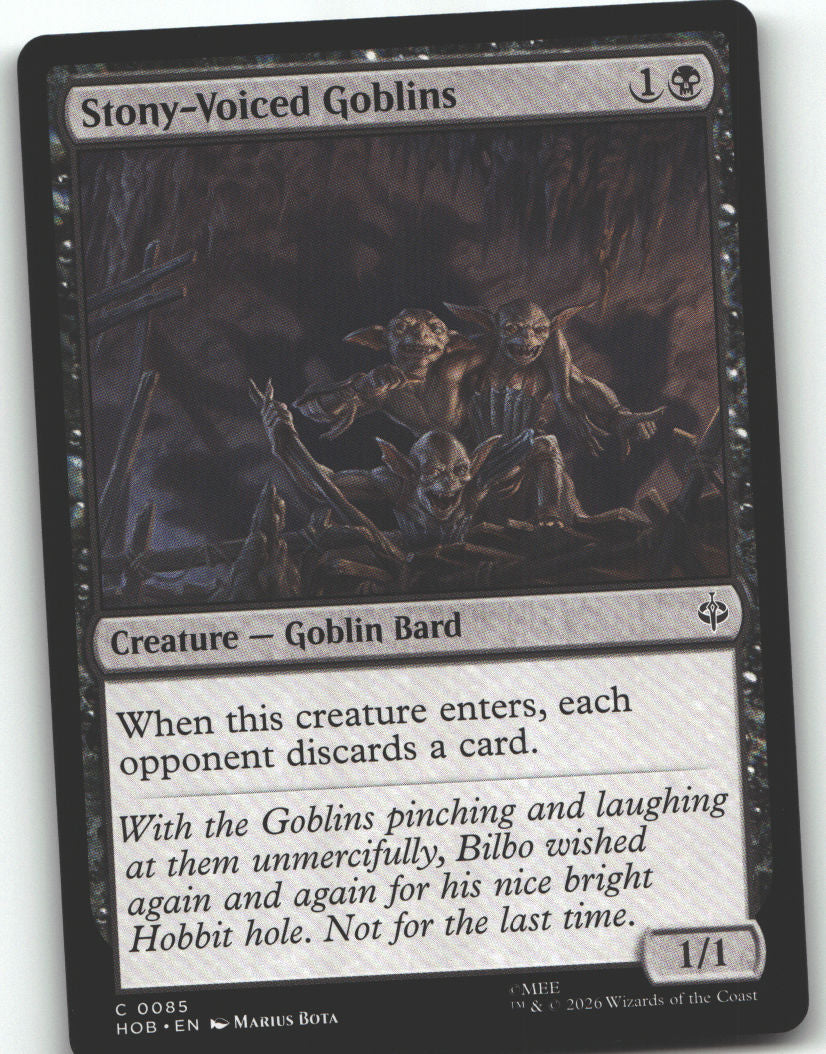Stony-Voiced Goblins