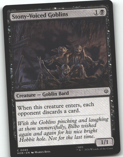 Stony-Voiced Goblins